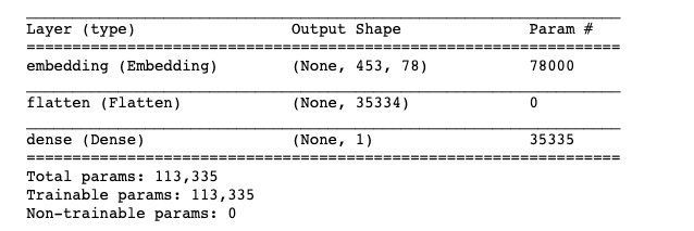 Model Summary