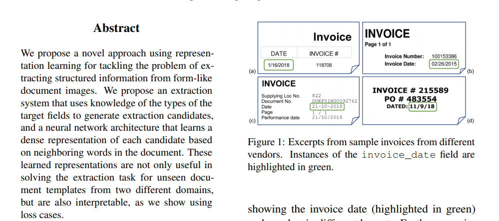 Named Entity Recognition for Templatic Content