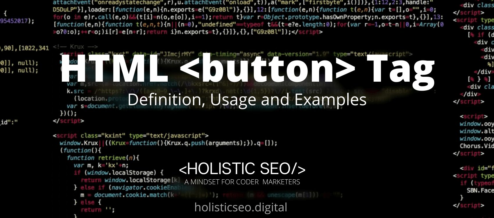 button HTML Tag