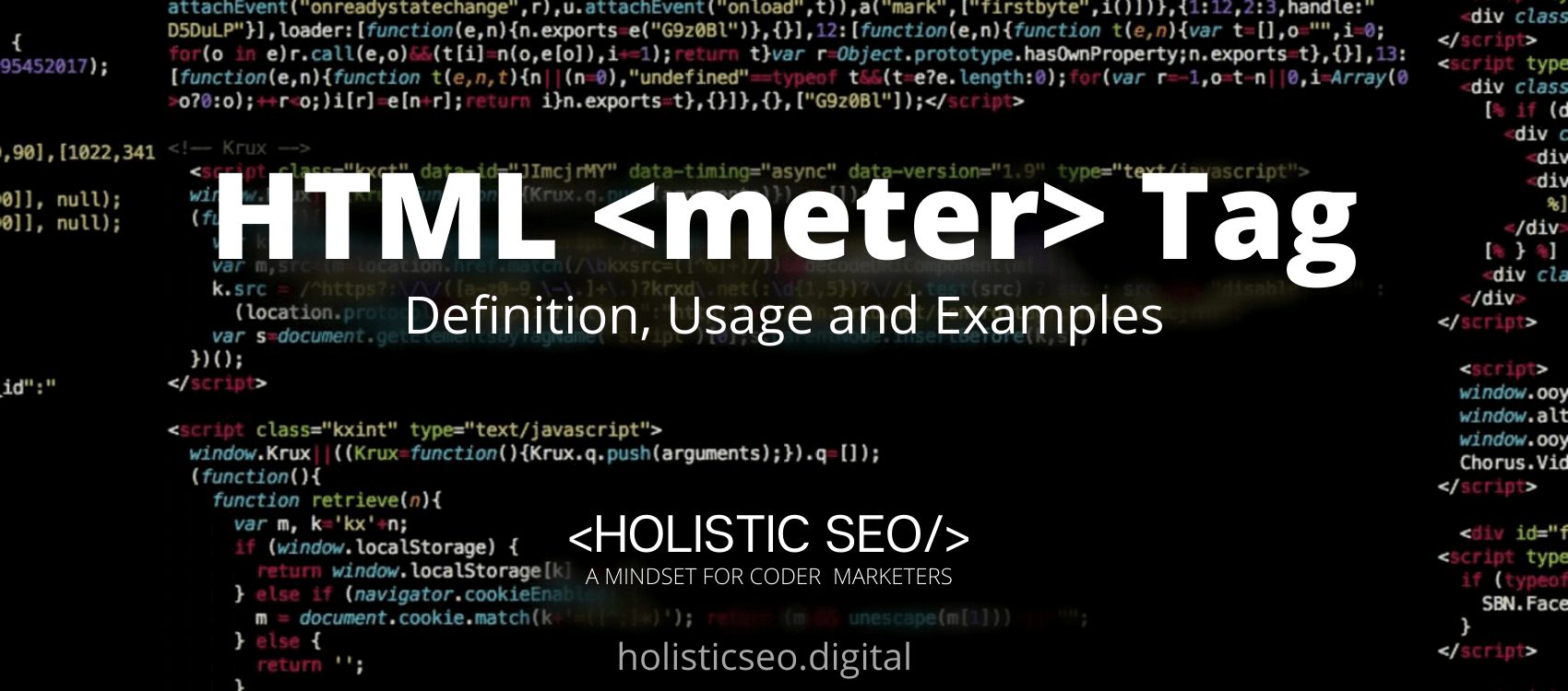 meter HTML Tag