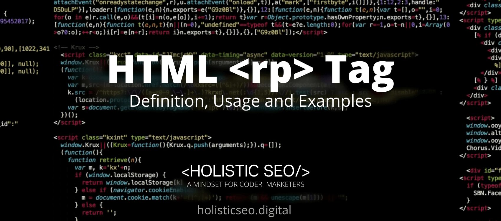 rp HTML Tag