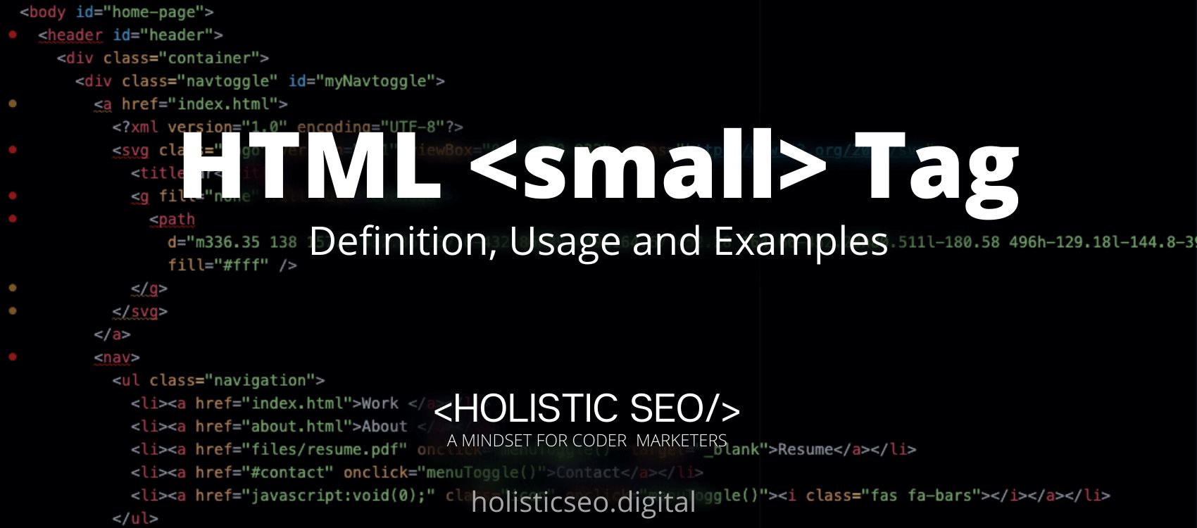 seo html tags list