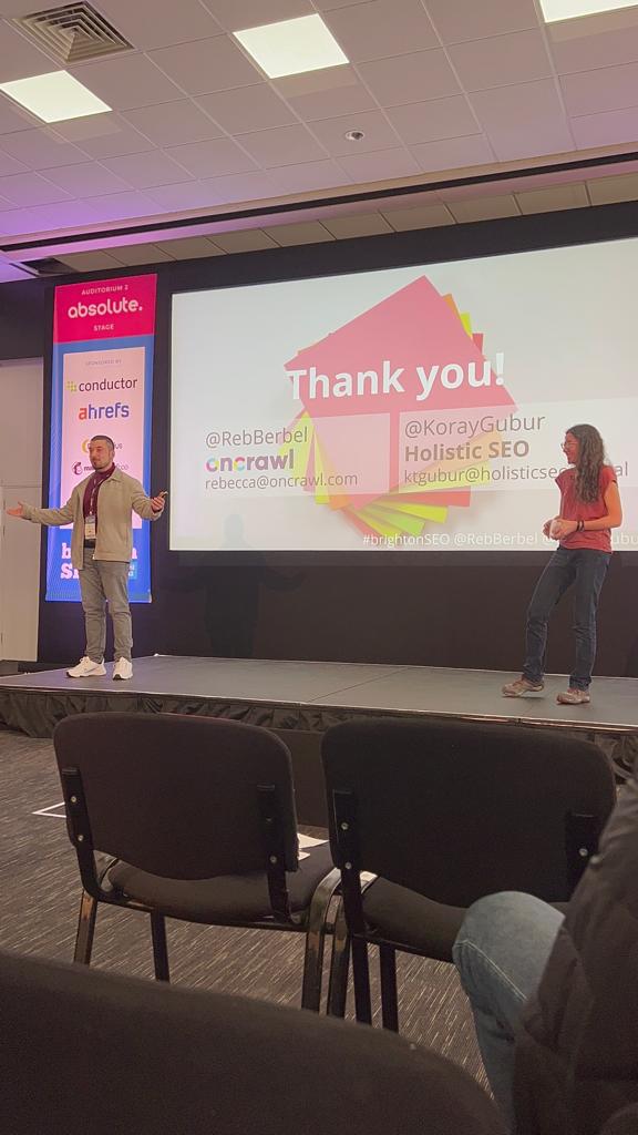 Brighton SEO Conference Speech Example