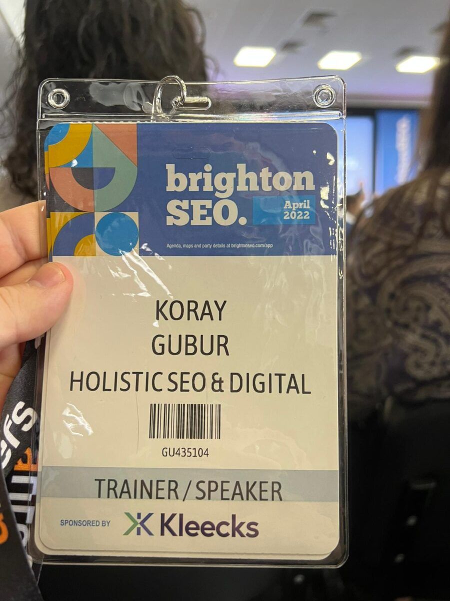 Brighton SEO Speaker Card