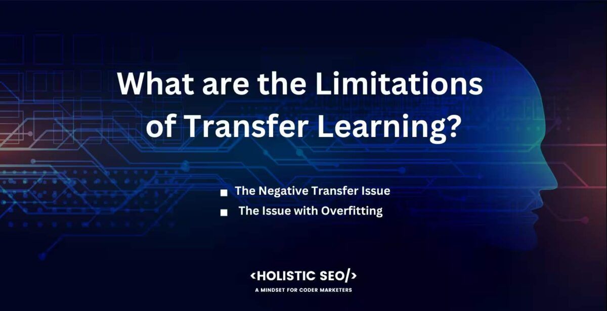 What are the limitations of transfer learning

The Negative Transfer Issue, The Issue with Overfitting