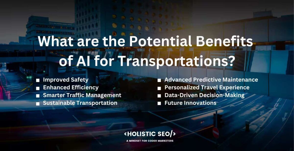 what are the potential benefits of ai for transportations

Improved Safety, Enhanced Efficiency, Smarter Traffic Management, Sustainable Transportation, Advanced Predictive Maintenance, Personalized Travel Experience, Data-Driven Decision-Making, Future Innovations
