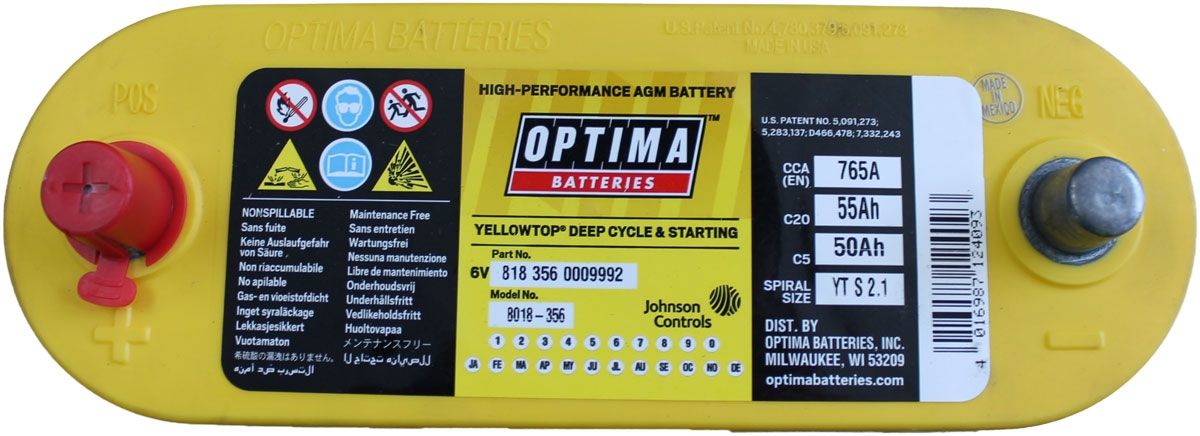 charging optima batteries