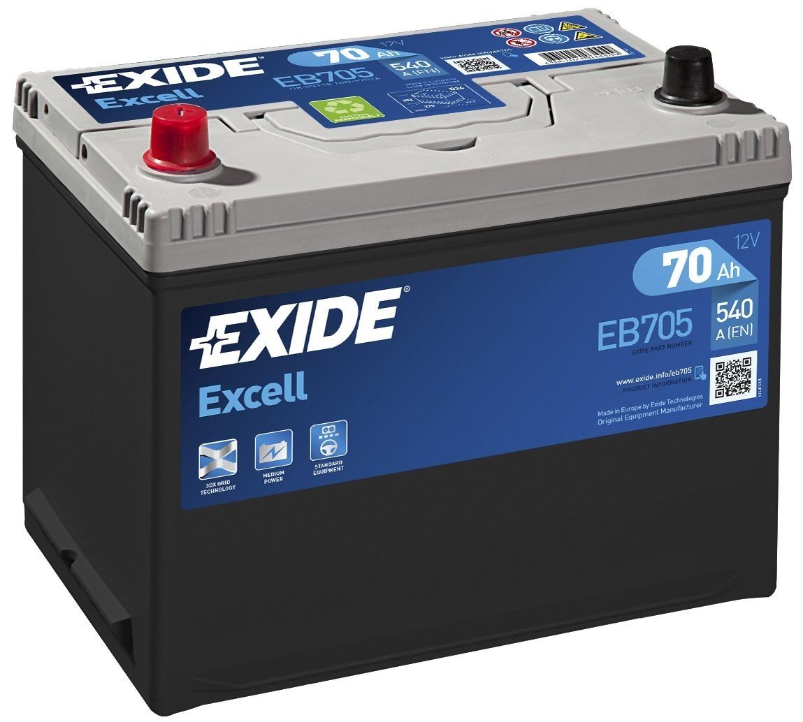 Reviews 031SE Exide Excell Car Battery EB705 (EX22) Page 1