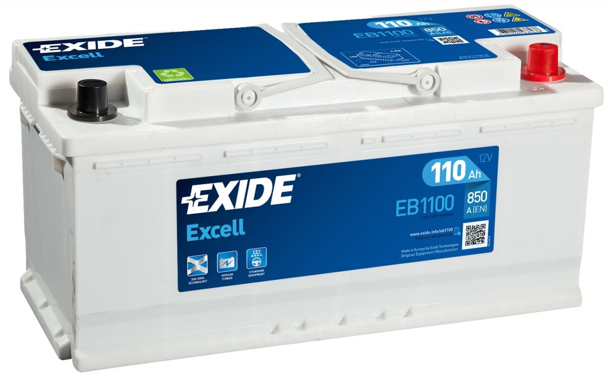 Eb1100 Exide Car Battery W020se 12v 110ah 850cca Exide Eb1100 Jpg