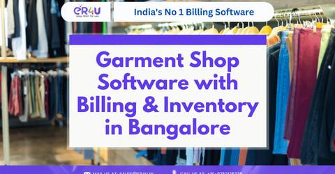 Garment Shop Software with Billing & Inventory in Bangalore