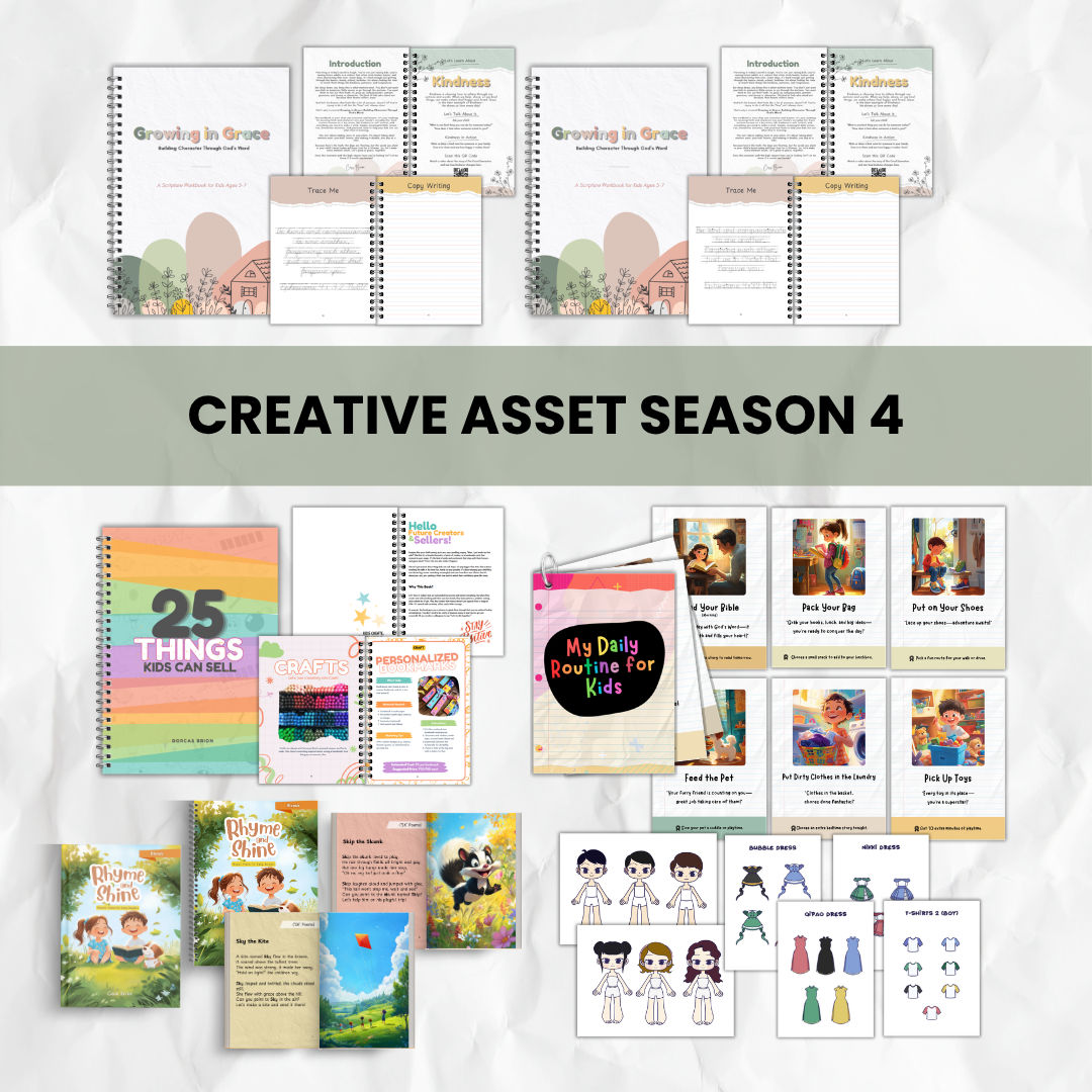 Creative Assets Season 4 (with Master Resell Rights)