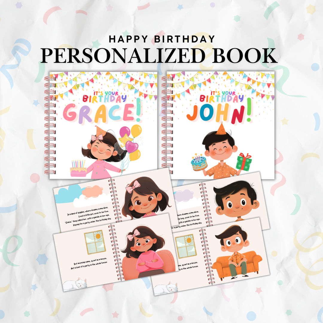 Happy Birthday Personalized Book (with Master Resell Rights)