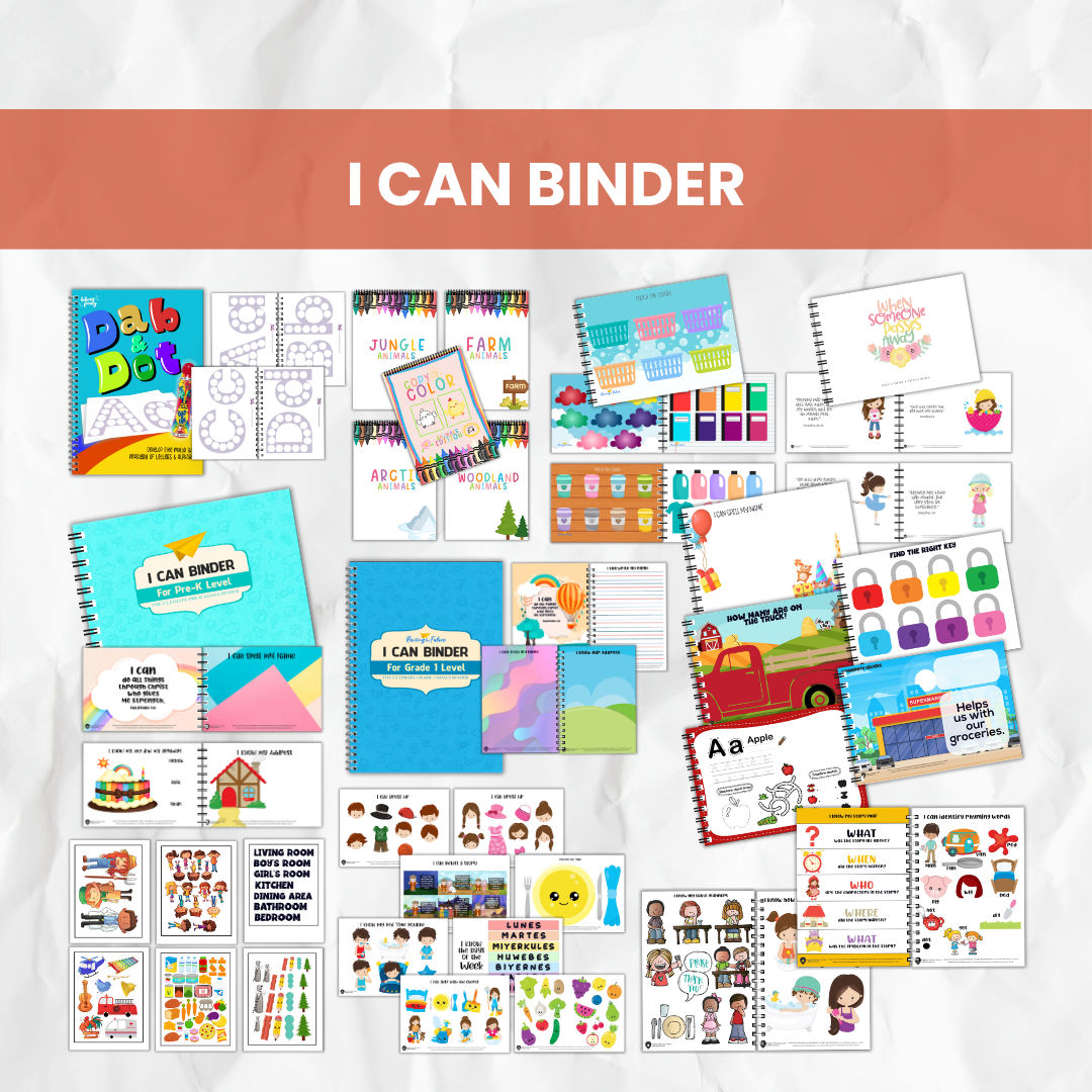 I Can Binder | All Levels (with Master Resell Rights)