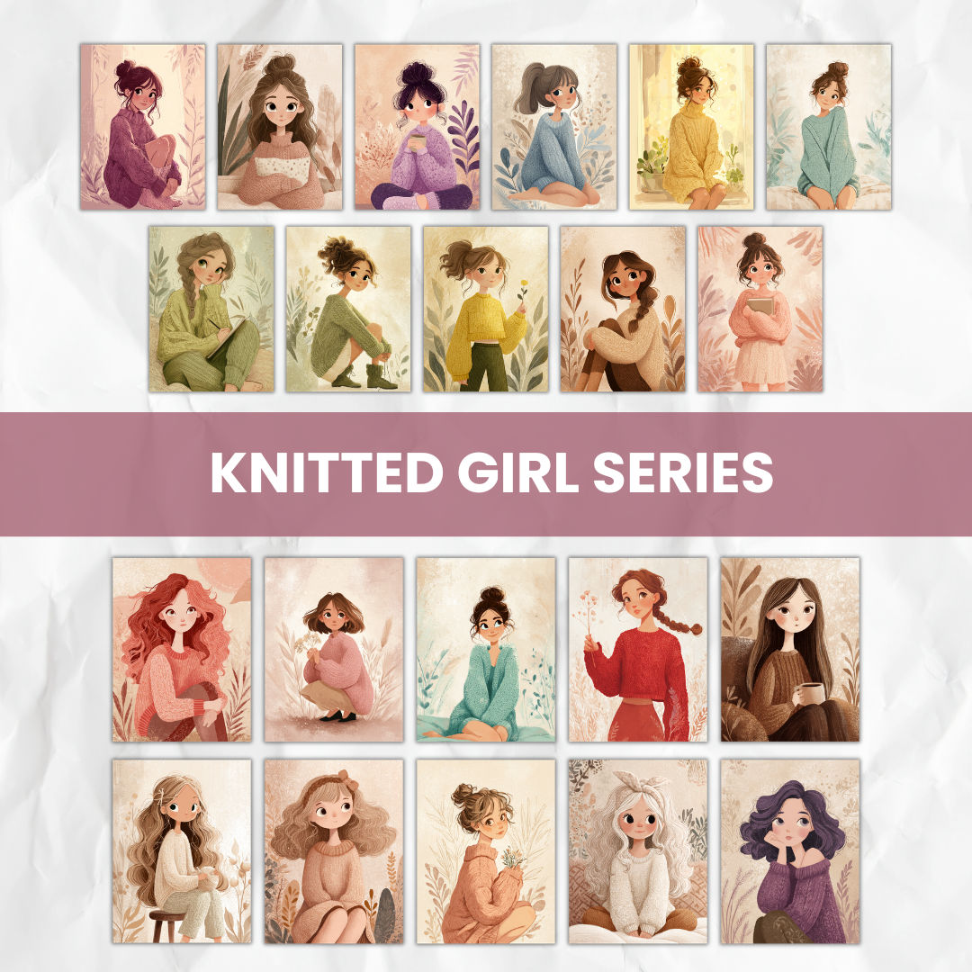 Knitted Girl Series (with Master Resell Rights)