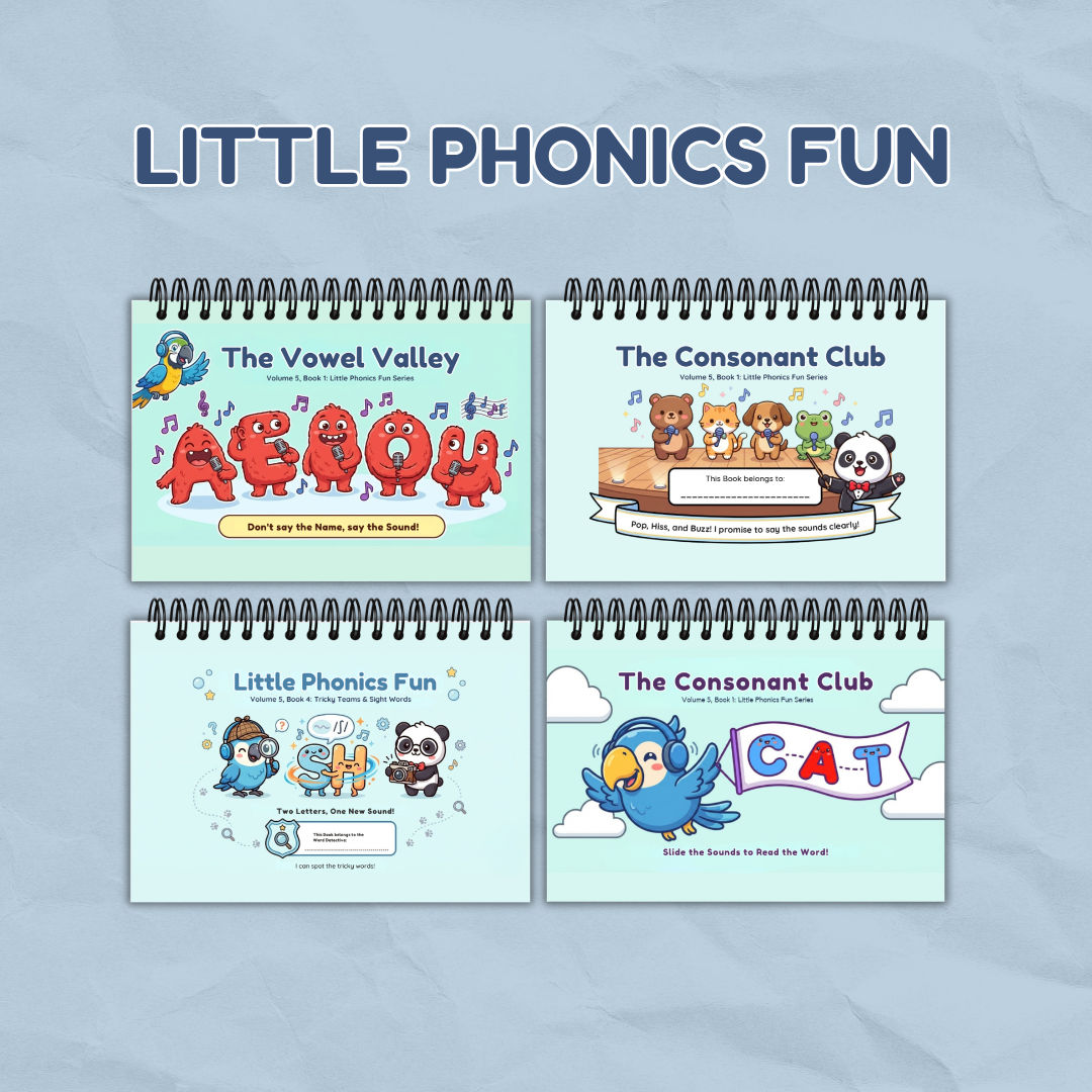 LLC Series: Little Phonics Fun (with Master Resell Rights)