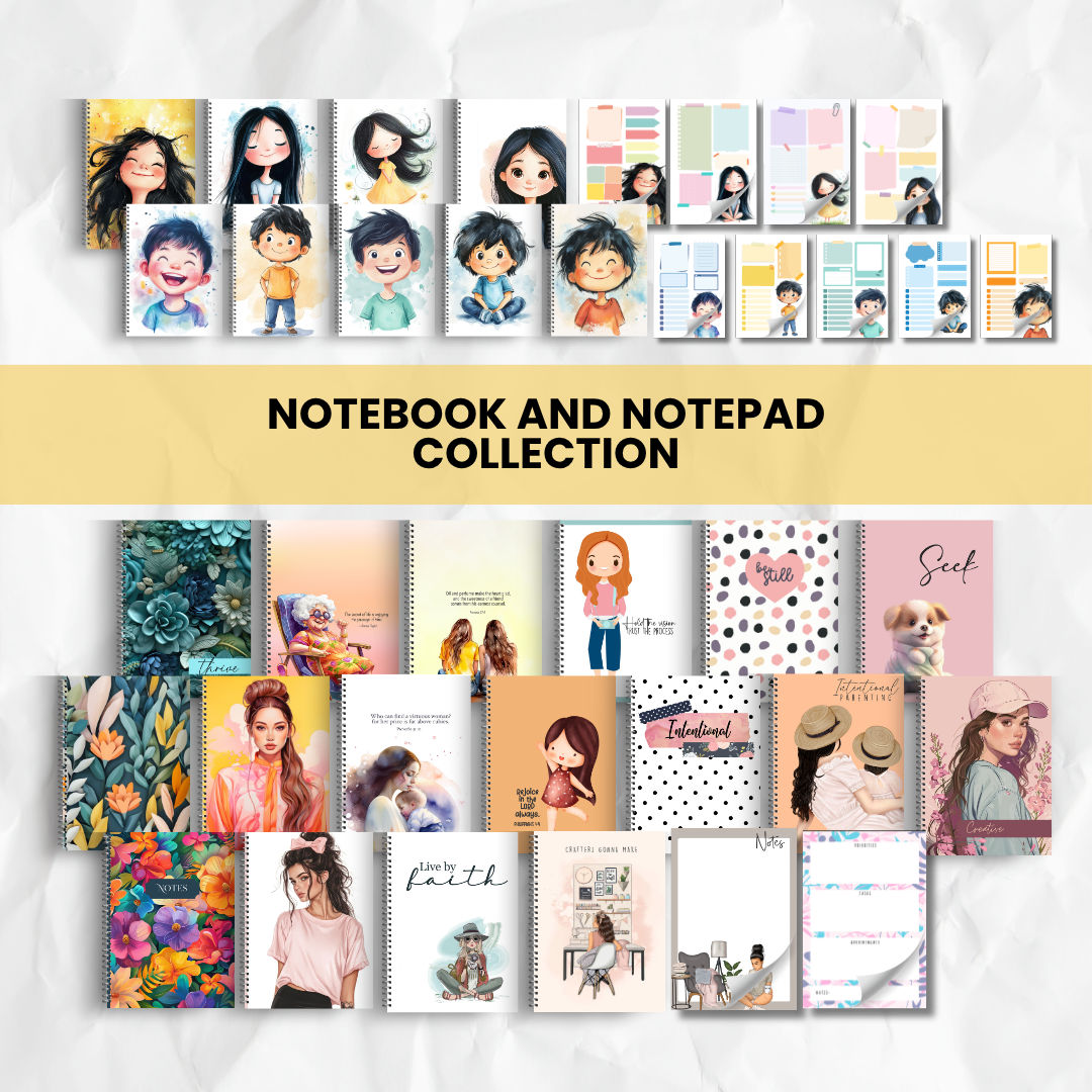 Notebook and Notepad Collection (with Master Resell Rights)