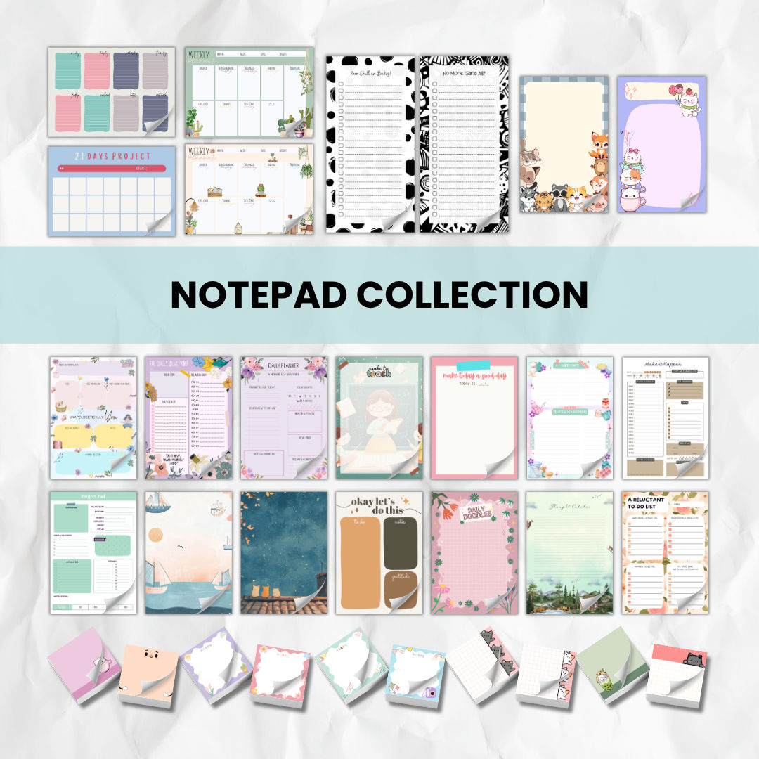 Notepad Collection (with Master Resell Rights)