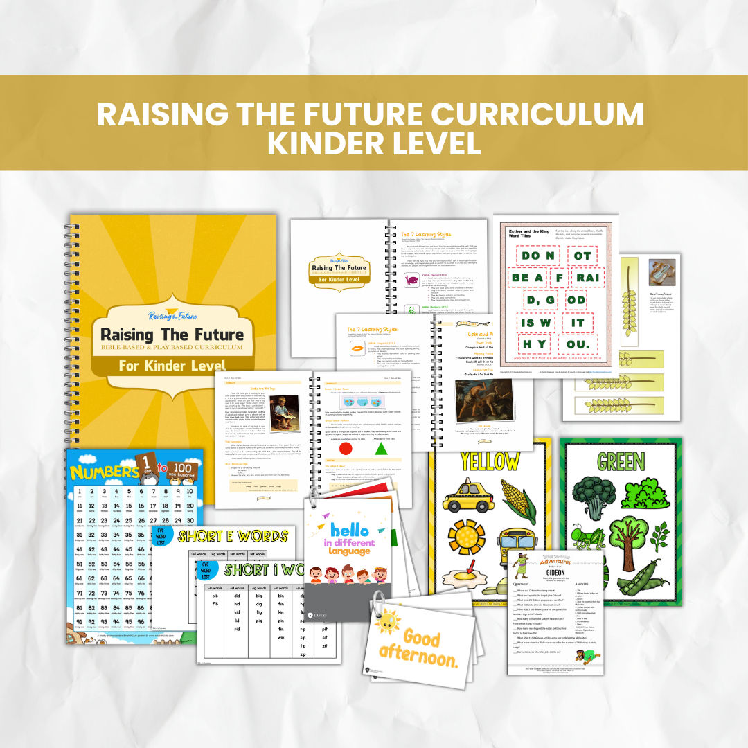 Raising the Future Curriculum Kinder Level (with Master Resell Rights)