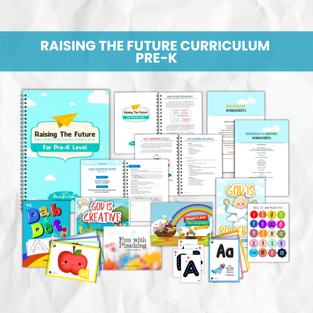 Raising the Future Curriculum Pre-K Level (with Master Resell Rights)