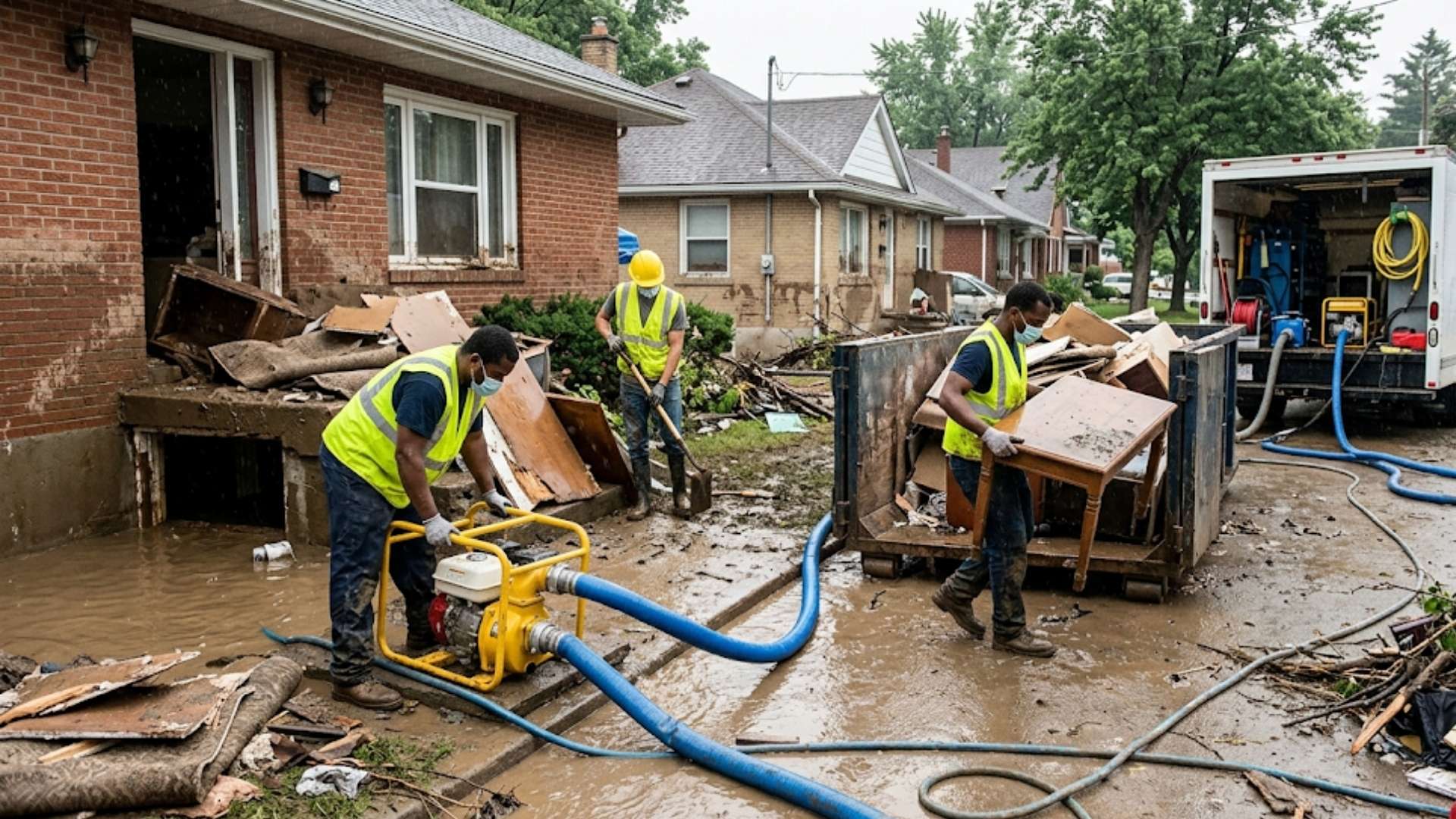 Basement Flooded After Backup Pump Failure in Commerce, MO