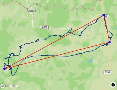 Flight of Alfredo Cabezas