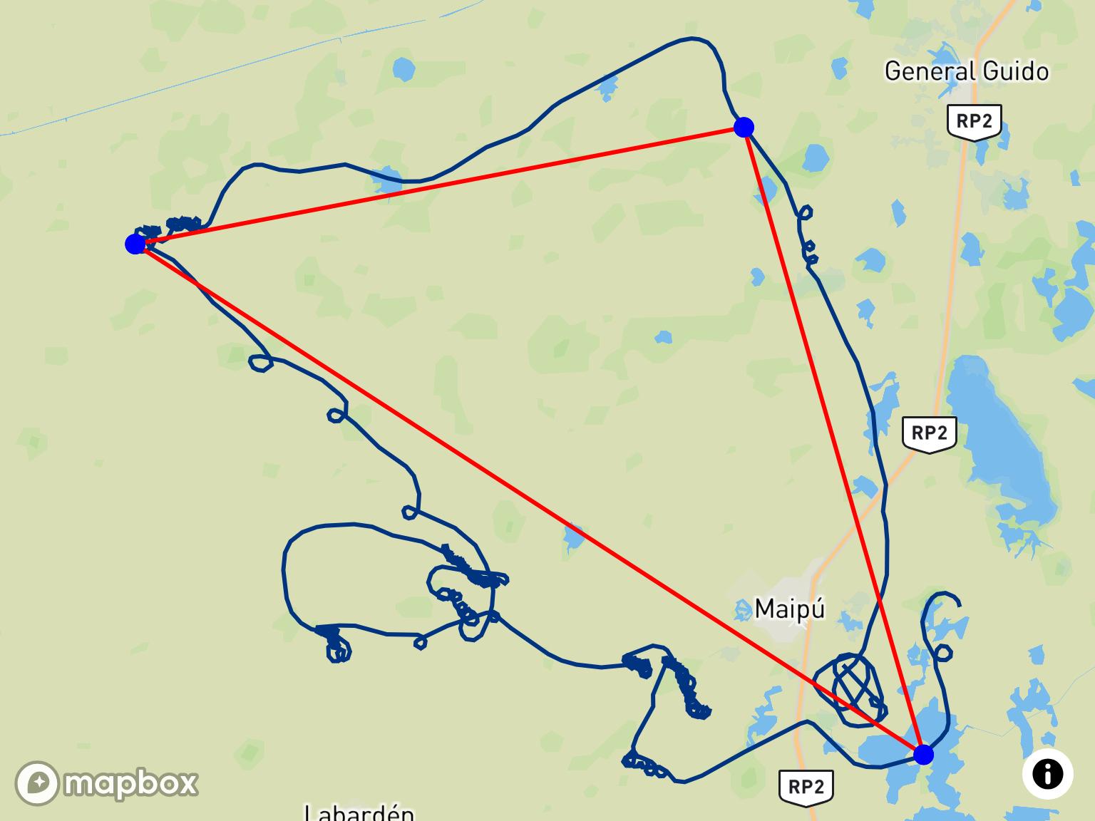 Santiago Peñoñori FAI Triangle at Maipú