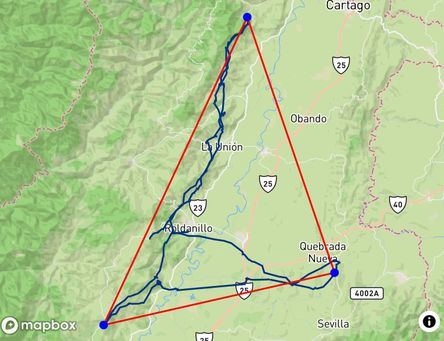 Flight of Mattin Iñiguez Ormazabal