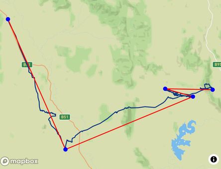 Flight of Rich Reinauer