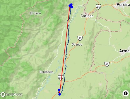 Flight of Davidson Tarufly