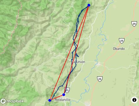 Flight of Diego Martínez