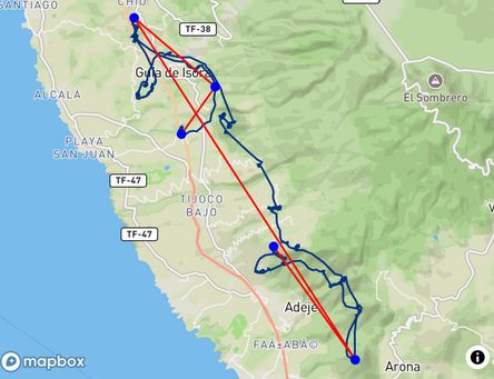 Flight of Augusto clemente ramirez