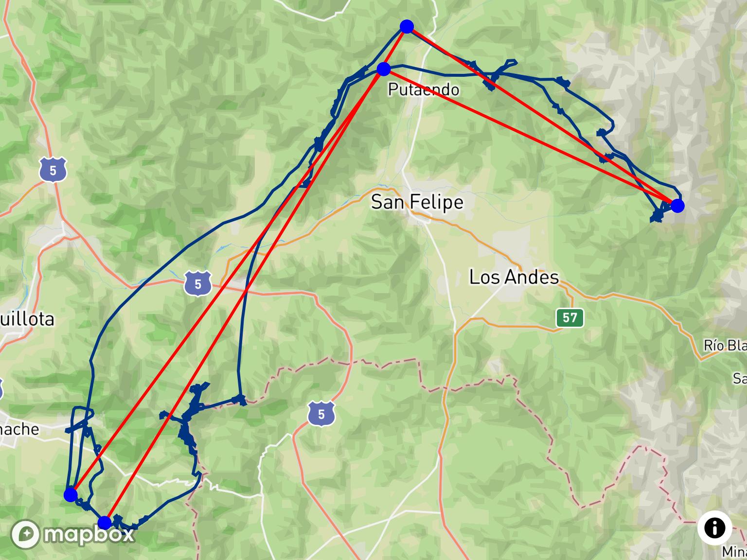 Sergio Campos' 216 km flight at Granizo