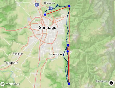 Flight of Ruben Muñoz