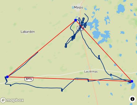 Flight of Edu Lauriti