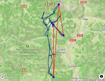Flight of capelleb@orange.fr