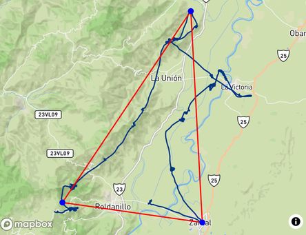 Flight of Alan Arcos