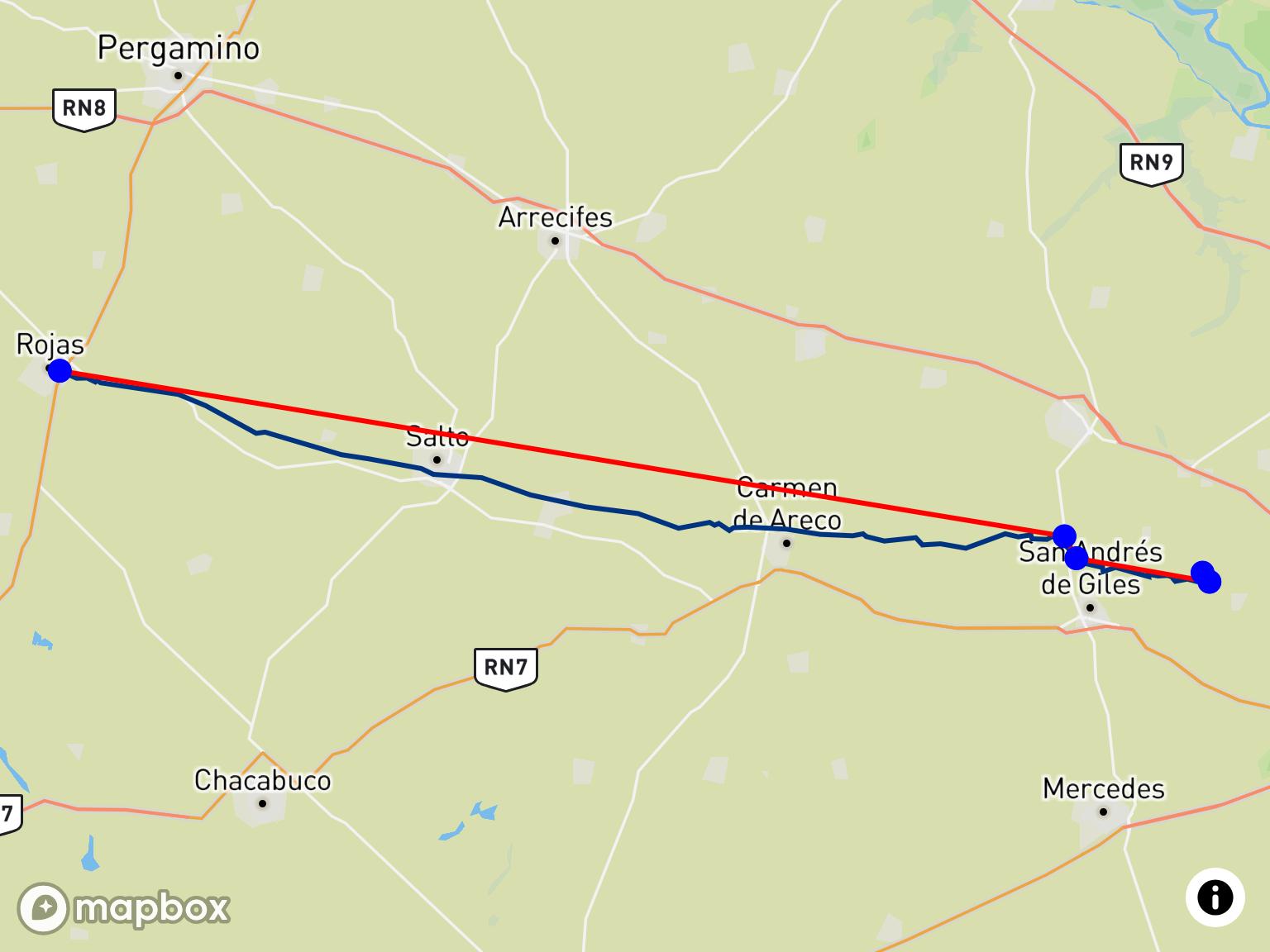 Freier Distanz XC-Flug von Mano Carlignak bei Azcuénaga