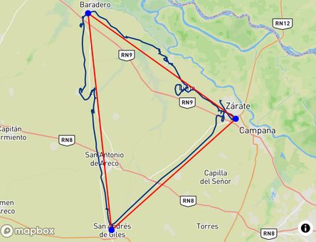 Flight of Jorge Rosa