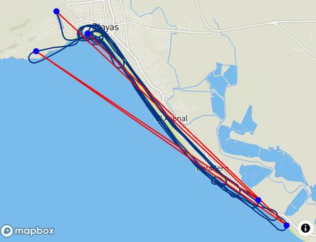 Flight of Jonathan Larenas