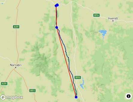 Flight of Neale Halsall