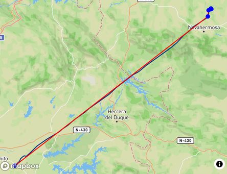 Flight of Pilar Rincon