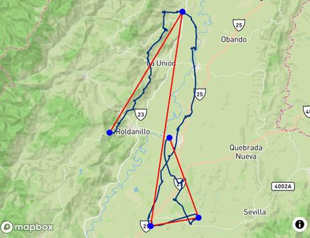 Flight of Mikel Arbulu