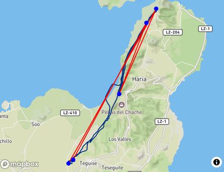 Flight of Laurent Jallard