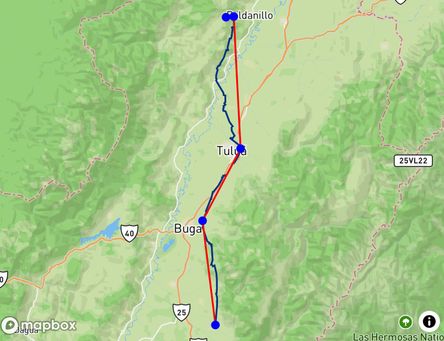 Flight of Marta González González