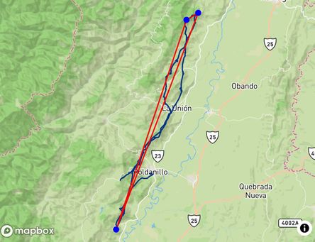 Flight of Carlos Alvarez Rodriguez