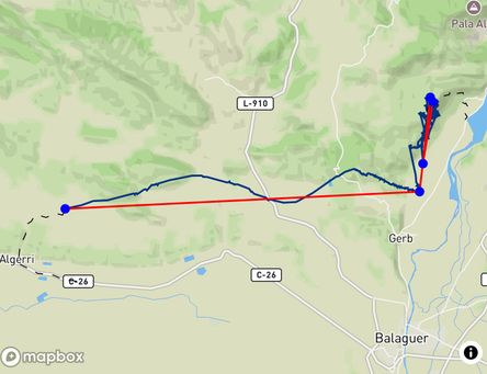 Flight of ANTONI CABISCOL CATALA