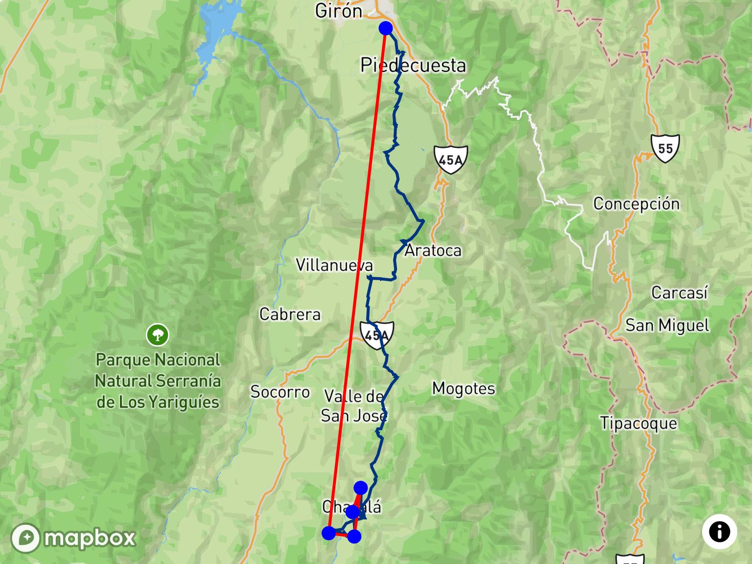 Yesid Alvarez Free Distance flight in Bucaramanga