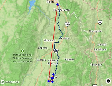 Flight of Yesid Alvarez 