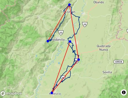Flight of Jordi Massallé Josa