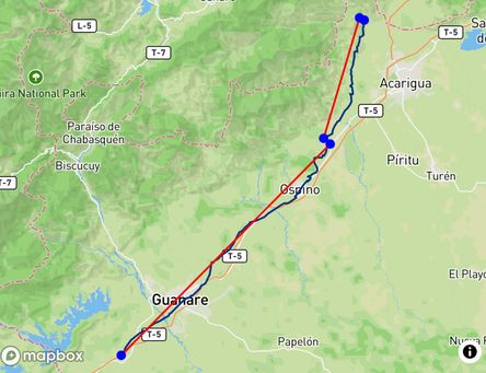 Flight of Kliber Pereira